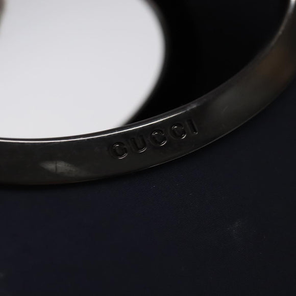 GUCCI Hand Bag Nylon 2way Blue Auth 106630