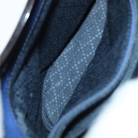 GUCCI Hand Bag Nylon 2way Blue Auth 106630