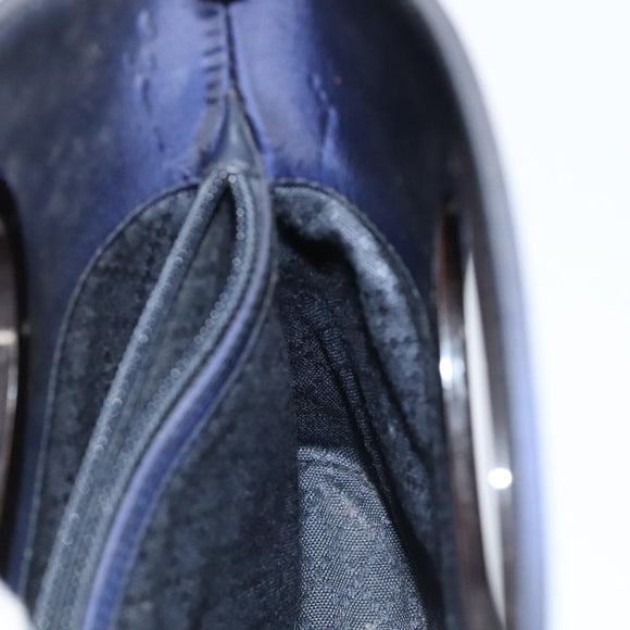 GUCCI Hand Bag Nylon 2way Blue Auth 106630