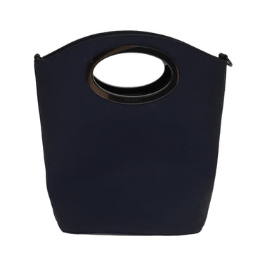 GUCCI Hand Bag Nylon 2way Blue Auth 106630 - 0