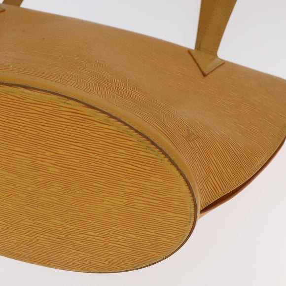 LOUIS VUITTON Epi Saint Jacques Shopping Shoulder Bag Yellow M52269 Auth 106652