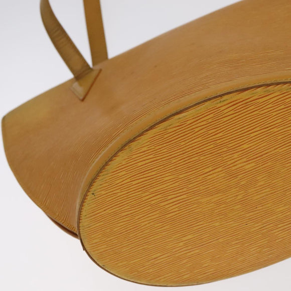 LOUIS VUITTON Epi Saint Jacques Shopping Shoulder Bag Yellow M52269 Auth 106652