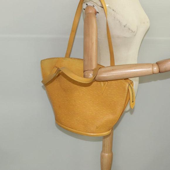 LOUIS VUITTON Epi Saint Jacques Shopping Shoulder Bag Yellow M52269 Auth 106652