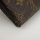 LOUIS VUITTON Monogram Bucket PM Accessory Pouch LV Auth 106687-15