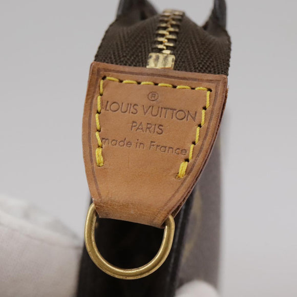 LOUIS VUITTON Monogram Bucket PM Accessory Pouch LV Auth 106687