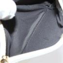 FENDI Triplet Clutch Bag Leather Brown Purple gold Auth 106719V-8