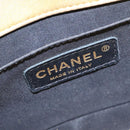 CHANEL Matelasse Chain Boy Chanel Shoulder Bag Patent Gold CC Auth 106721SAM-18