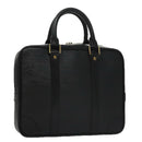 LOUIS VUITTON Epi Hand Bag SPO Black LV Auth 106723A-1