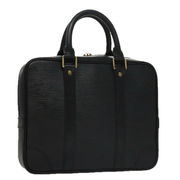 LOUIS VUITTON Epi Hand Bag SPO Black LV Auth 106723A