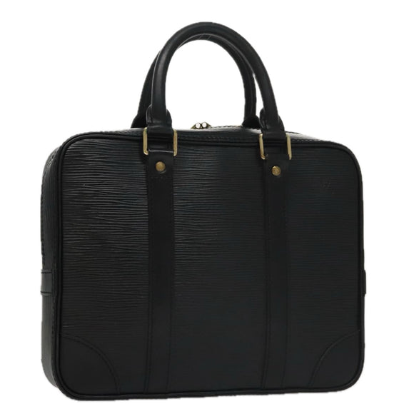 LOUIS VUITTON Epi Hand Bag SPO Black LV Auth 106723A