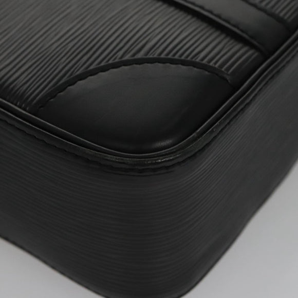 LOUIS VUITTON Epi Hand Bag SPO Black LV Auth 106723A