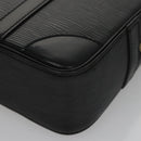 LOUIS VUITTON Epi Hand Bag SPO Black LV Auth 106723SV-14