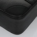 LOUIS VUITTON Epi Hand Bag SPO Black LV Auth 106723A-15