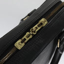 LOUIS VUITTON Epi Hand Bag SPO Black LV Auth 106723SV-10