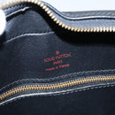 LOUIS VUITTON Epi Hand Bag SPO Black LV Auth 106723A-17