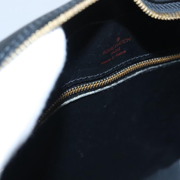 LOUIS VUITTON Epi Hand Bag SPO Black LV Auth 106723A
