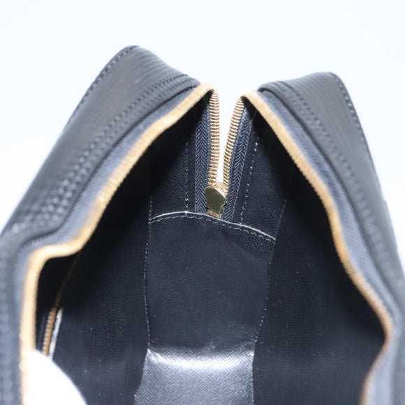 LOUIS VUITTON Epi Hand Bag SPO Black LV Auth 106723A