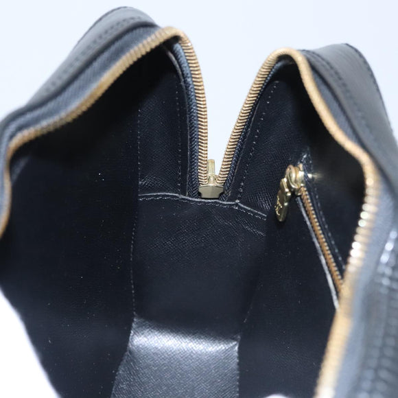 LOUIS VUITTON Epi Hand Bag SPO Black LV Auth 106723A