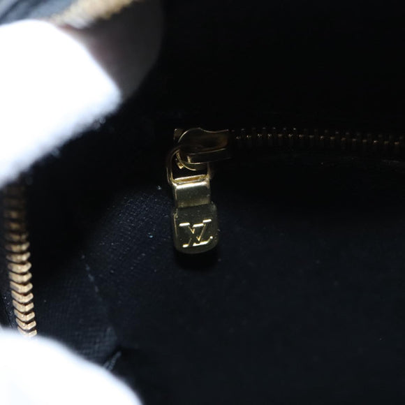 LOUIS VUITTON Epi Hand Bag SPO Black LV Auth 106723A