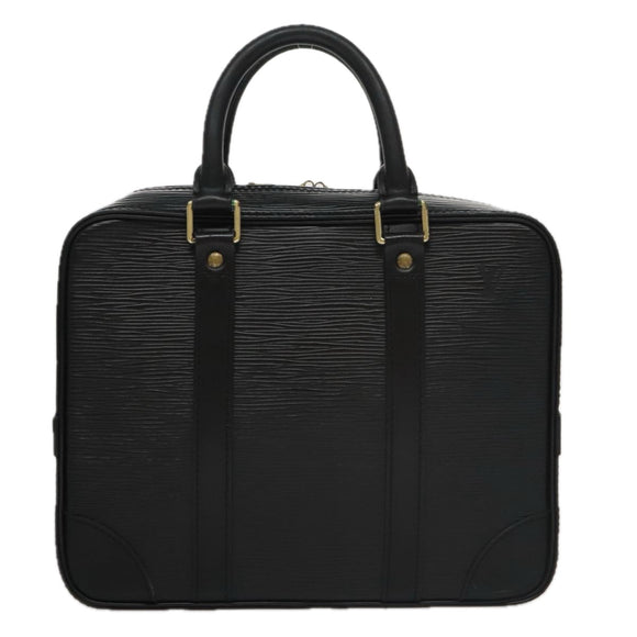LOUIS VUITTON Epi Hand Bag SPO Black LV Auth 106723SV