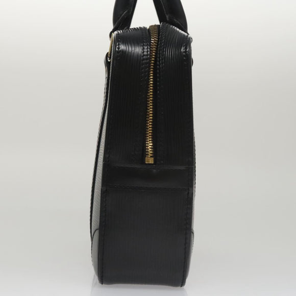 LOUIS VUITTON Epi Hand Bag SPO Black LV Auth 106723SV