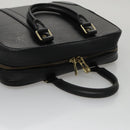 LOUIS VUITTON Epi Hand Bag SPO Black LV Auth 106723SV-6