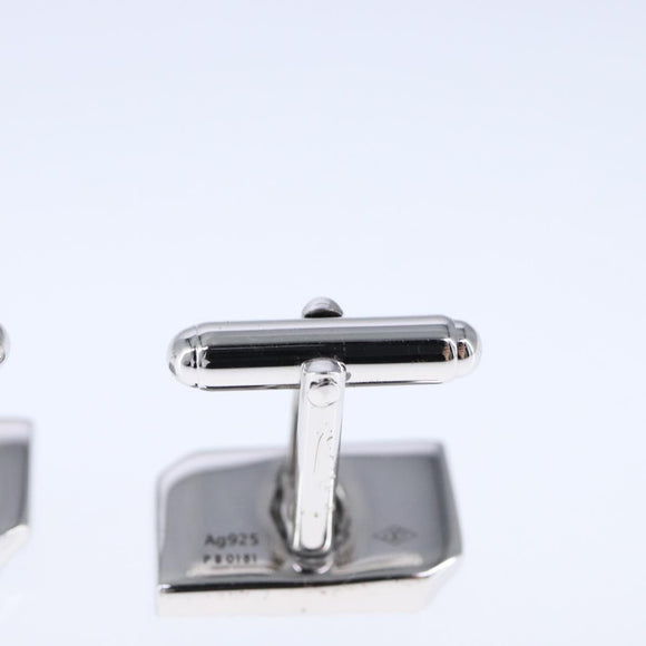 LOUIS VUITTON Bouton De Manchette Travel Icon Cuffs Ag925 PB0181 LV Auth 106728V