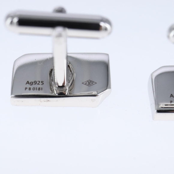 LOUIS VUITTON Bouton De Manchette Travel Icon Cuffs Ag925 PB0181 LV Auth 106728V