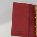LOUIS VUITTON Epi Agenda PM Day Planner Cover Red R20057 LV Auth 106733-18