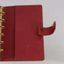 LOUIS VUITTON Epi Agenda PM Day Planner Cover Red R20057 LV Auth 106733-19