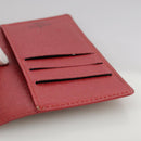 LOUIS VUITTON Epi Agenda PM Day Planner Cover Red R20057 LV Auth 106733-21