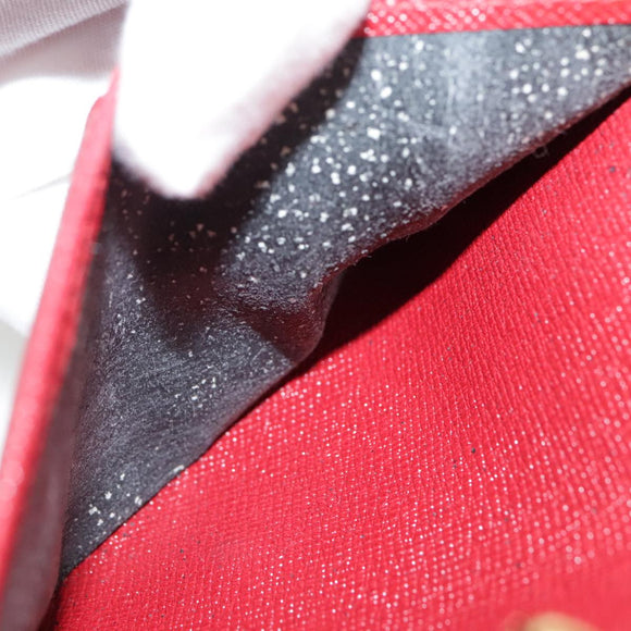 LOUIS VUITTON Epi Agenda PM Day Planner Cover Red R20057 LV Auth 106733