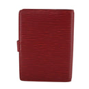 LOUIS VUITTON Epi Agenda PM Day Planner Cover Red R20057 LV Auth 106733-2