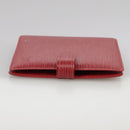 LOUIS VUITTON Epi Agenda PM Day Planner Cover Red R20057 LV Auth 106733-3