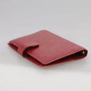 LOUIS VUITTON Epi Agenda PM Day Planner Cover Red R20057 LV Auth 106733-5