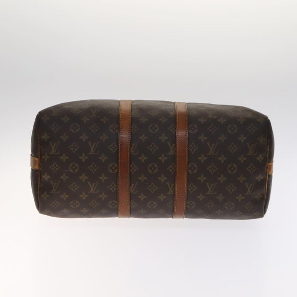 LOUIS VUITTON Monogram Keepall Bandouliere 45 Boston Bag M41418 LV Auth 106737