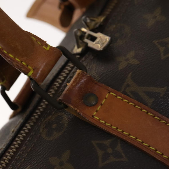 LOUIS VUITTON Monogram Keepall Bandouliere 45 Boston Bag M41418 LV Auth 106737