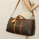 LOUIS VUITTON Monogram Keepall Bandouliere 45 Boston Bag M41418 LV Auth 106737-25