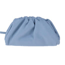 BOTTEGA VENETA The Pouch Leather Light Blue Auth 106740V-13