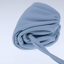 BOTTEGA VENETA The Pouch Leather Light Blue Auth 106740V-4