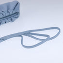 BOTTEGA VENETA The Pouch Leather Light Blue Auth 106740V-7