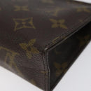 LOUIS VUITTON Monogram Poche Toilette 15 Pouch M47546 LV Auth 106749-15