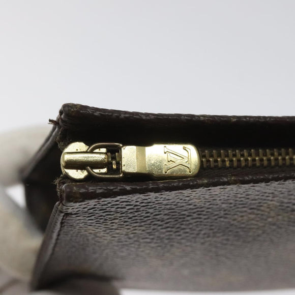 LOUIS VUITTON Monogram Poche Toilette 15 Pouch M47546 LV Auth 106749