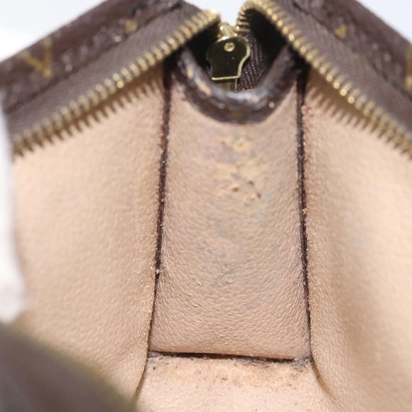 LOUIS VUITTON Monogram Poche Toilette 15 Pouch M47546 LV Auth 106749