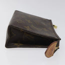 LOUIS VUITTON Monogram Poche Toilette 15 Pouch M47546 LV Auth 106749-3
