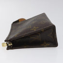 LOUIS VUITTON Monogram Poche Toilette 15 Pouch M47546 LV Auth 106749-4