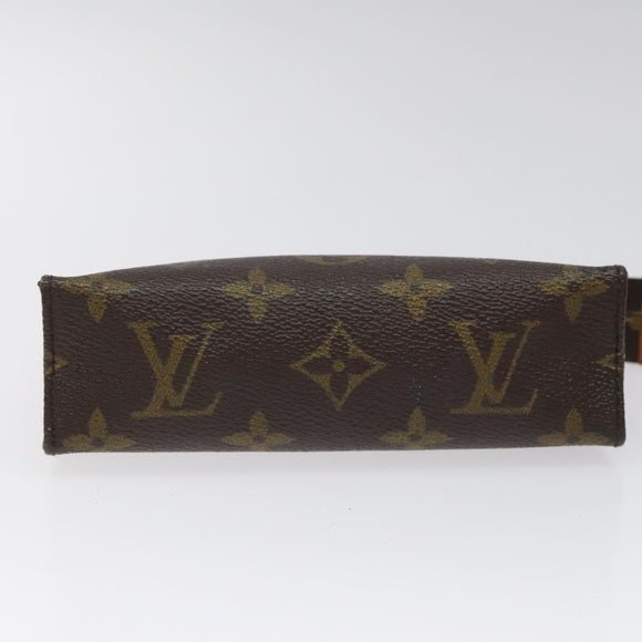 LOUIS VUITTON Monogram Poche Toilette 15 Pouch M47546 LV Auth 106749