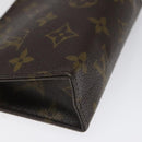 LOUIS VUITTON Monogram Poche Toilette 15 Pouch M47546 LV Auth 106749-14