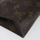 LOUIS VUITTON Monogram Poche Toilette 19 Pouch M47544 LV Auth 106751-16