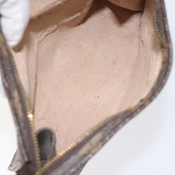 LOUIS VUITTON Monogram Poche Toilette 19 Pouch M47544 LV Auth 106751